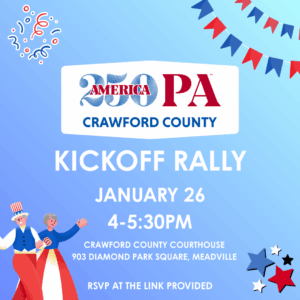 America250PA Crawford County Kickoff Rally