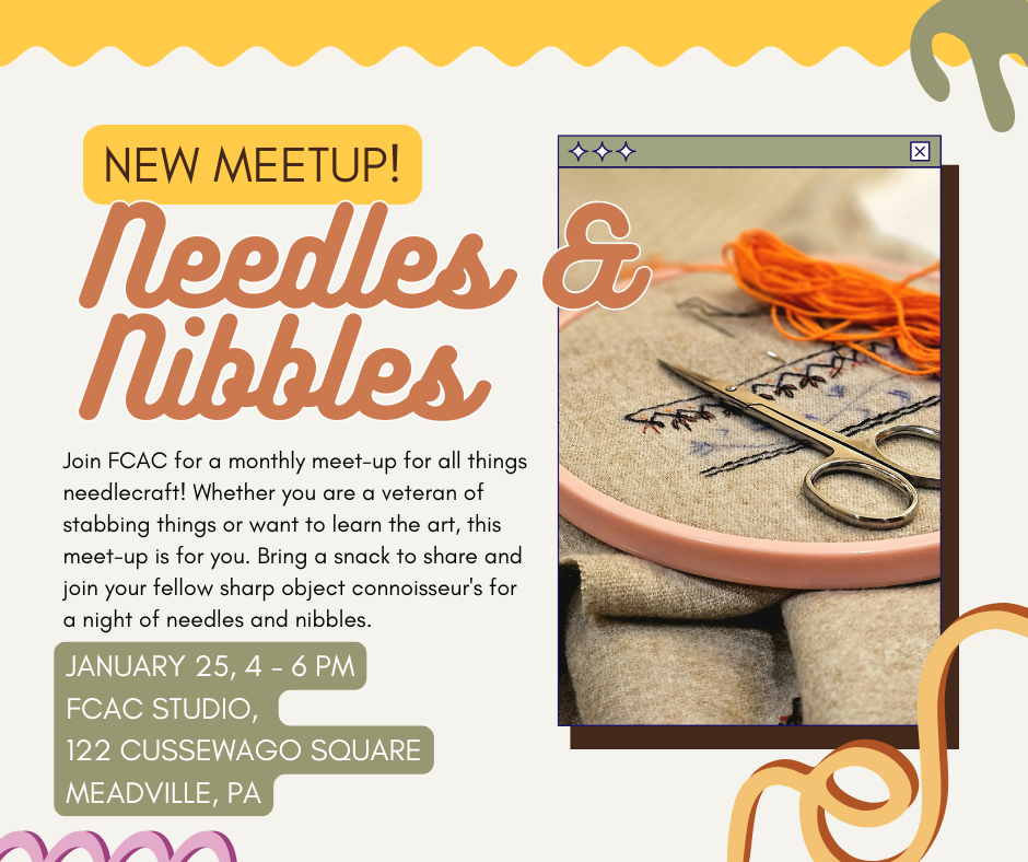 Needles & Nibbles at FCAC
