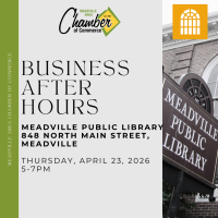 Business After Hours at Meadville Public Library