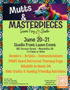 Mutts & Masterpieces - Green Frog Studio