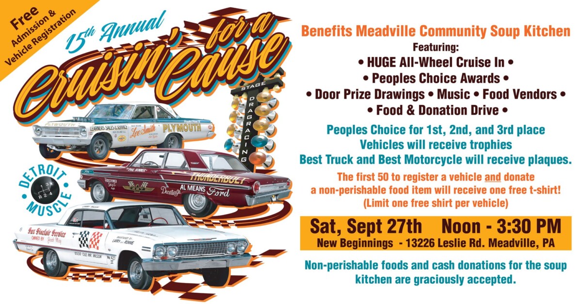 15th Annual Cruisin’ for a Cause