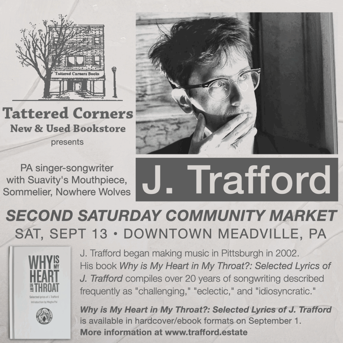 J. Trafford Book Signing