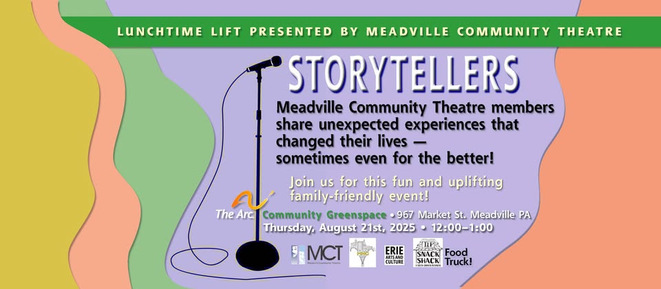 Stories to Live By: A Lunchtime Lift Presented by Meadville Community Theatre