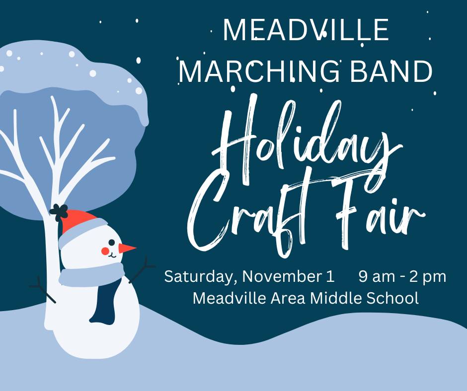 Meadville Marching Band Holiday Craft Fair