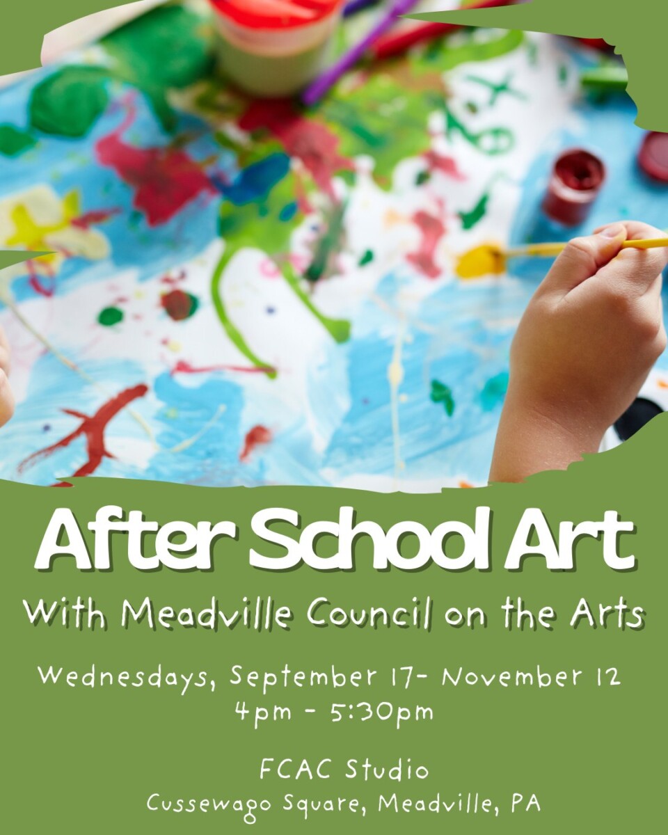 After School Art with Meadville Council on the Arts