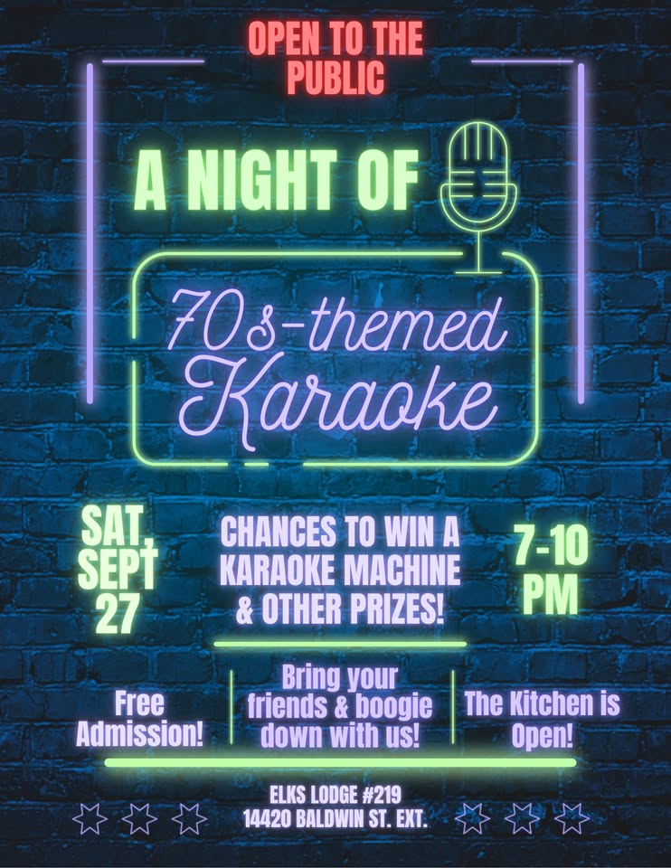 Karaoke Open to the Public