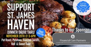 November Fundraiser Drive-Thru Dinner