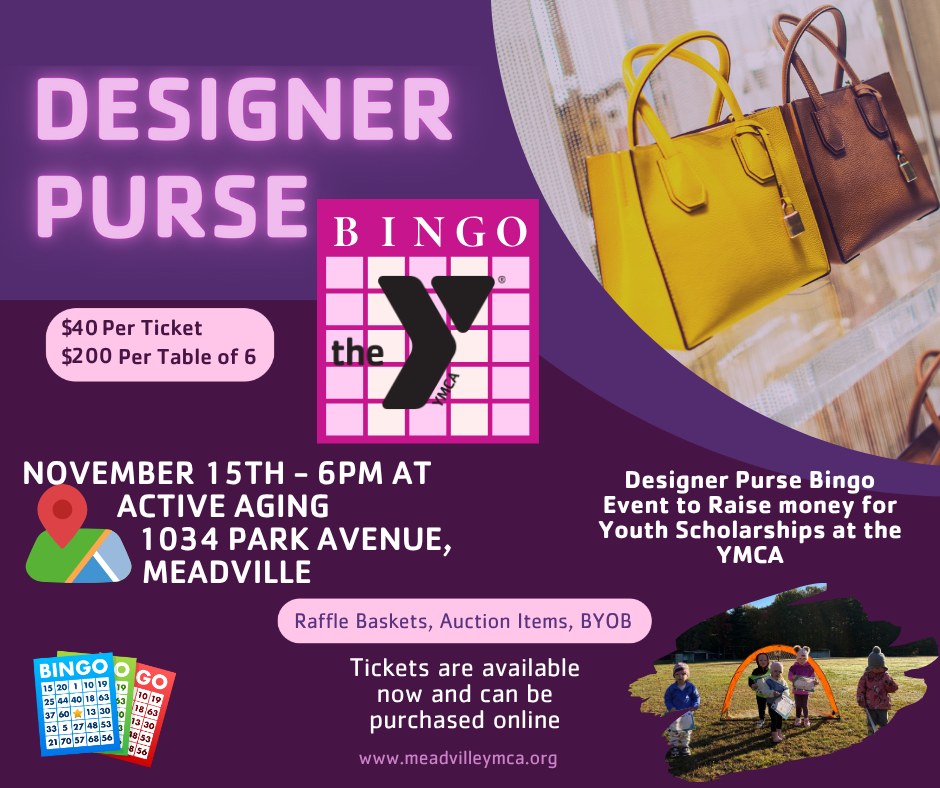 Designer Purse Bingo