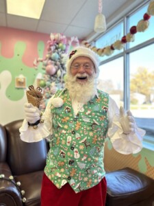 Santa Claus is coming to Casey's Ice Cream & Candies 2025