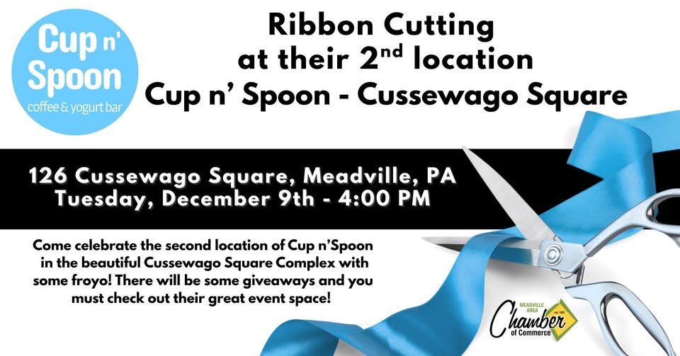 Ribbon Cutting – Cup n’ Spoon’s 2nd Location