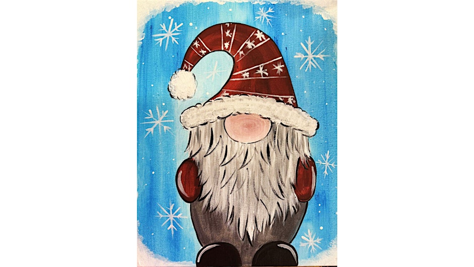 Christmas Gnome Painting Party