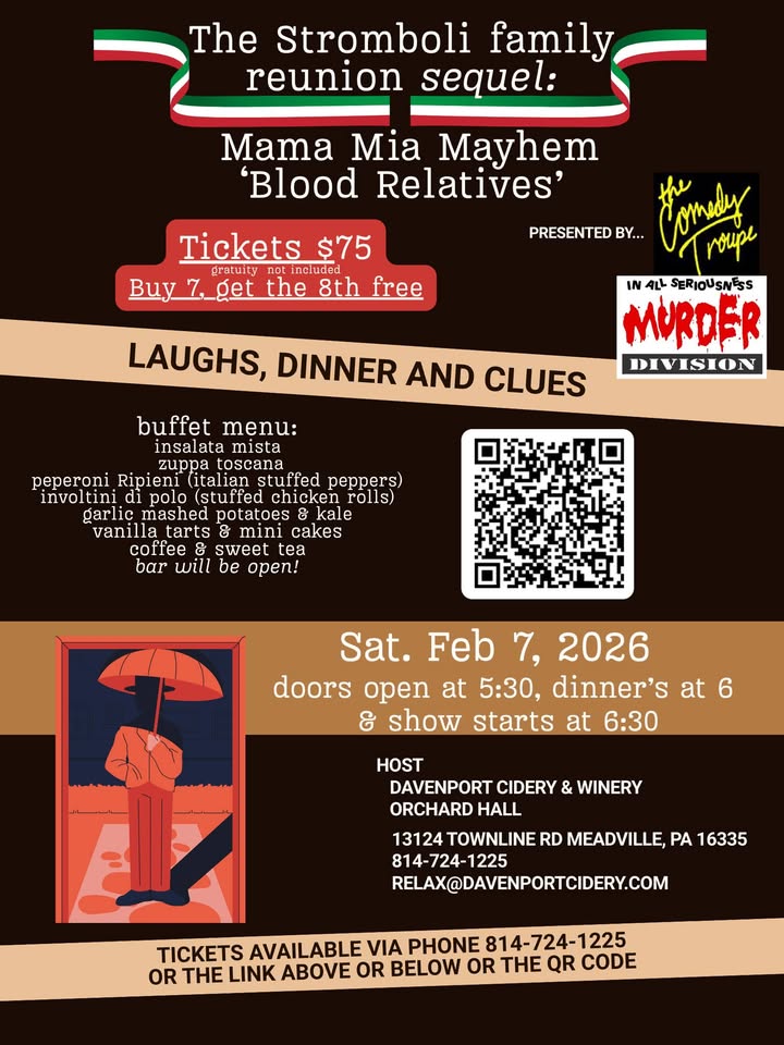 Dinner Theatre – Mama Mia Mayhem