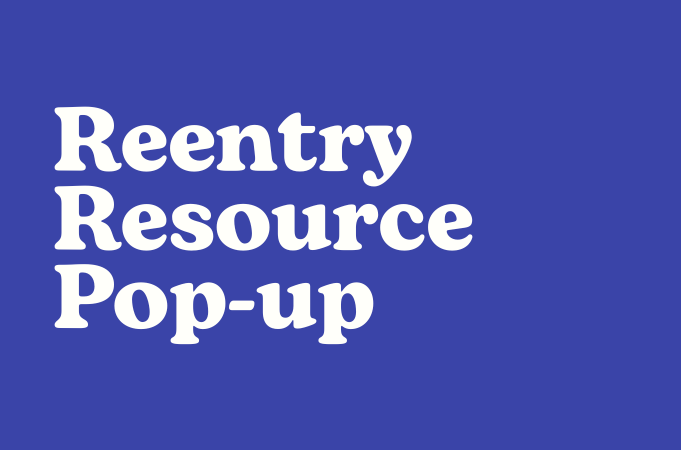 Reentry Resource Pop-Up