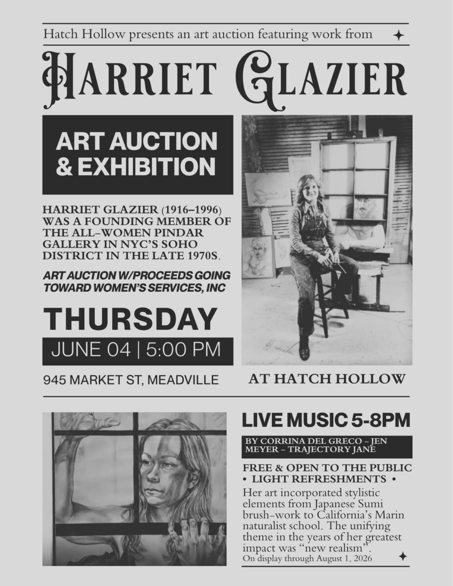 Harriet Glazier Art Auction at Hatch Hollow
