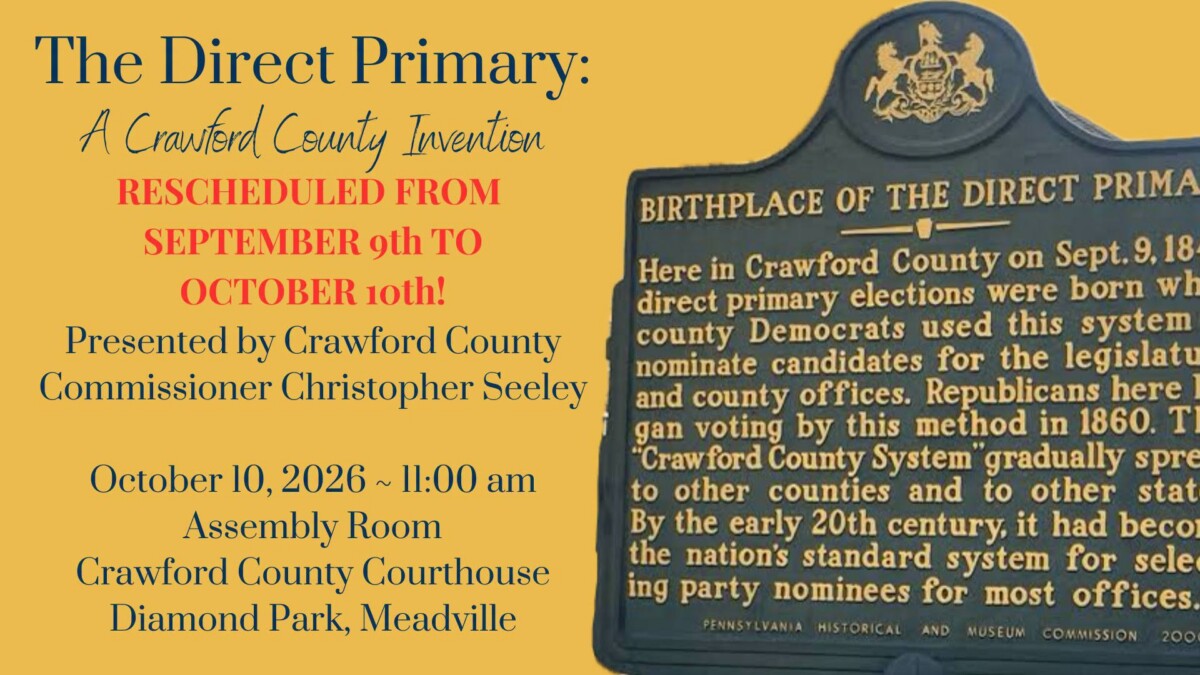 A250 – The Direct Primary – A Crawford County Invention