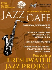 Freshwater Jazz Project at The Vault Lounge